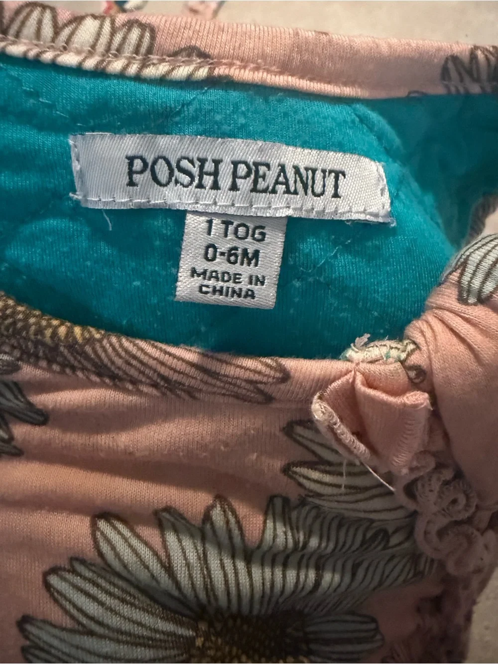 Posh Peanut Bamboo Sleep Sack 0-6M